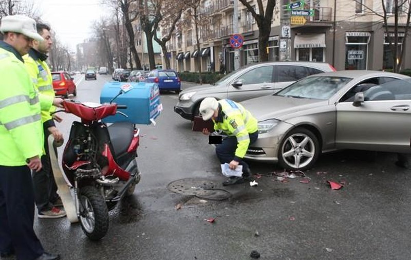 POLIŢIA: Ţiriac nu era în maşină cu Potec | Camelia Potec, IMPLICATĂ ÎNTR-UN ACCIDENT RUTIER! FOTO