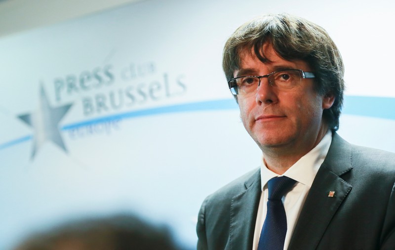 Carles Puigdemont, conferință de presă din Bruxelles: "Nu voi cere azil politic în Belgia"