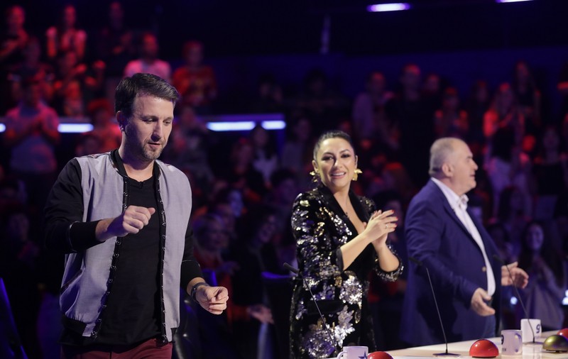 Incident pe scena „Românii au talent”. Mihai Petre i-a rupt unghia unei concurente