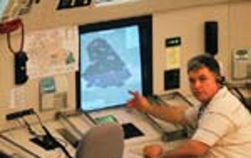 El a dirijat avionul lui Bush