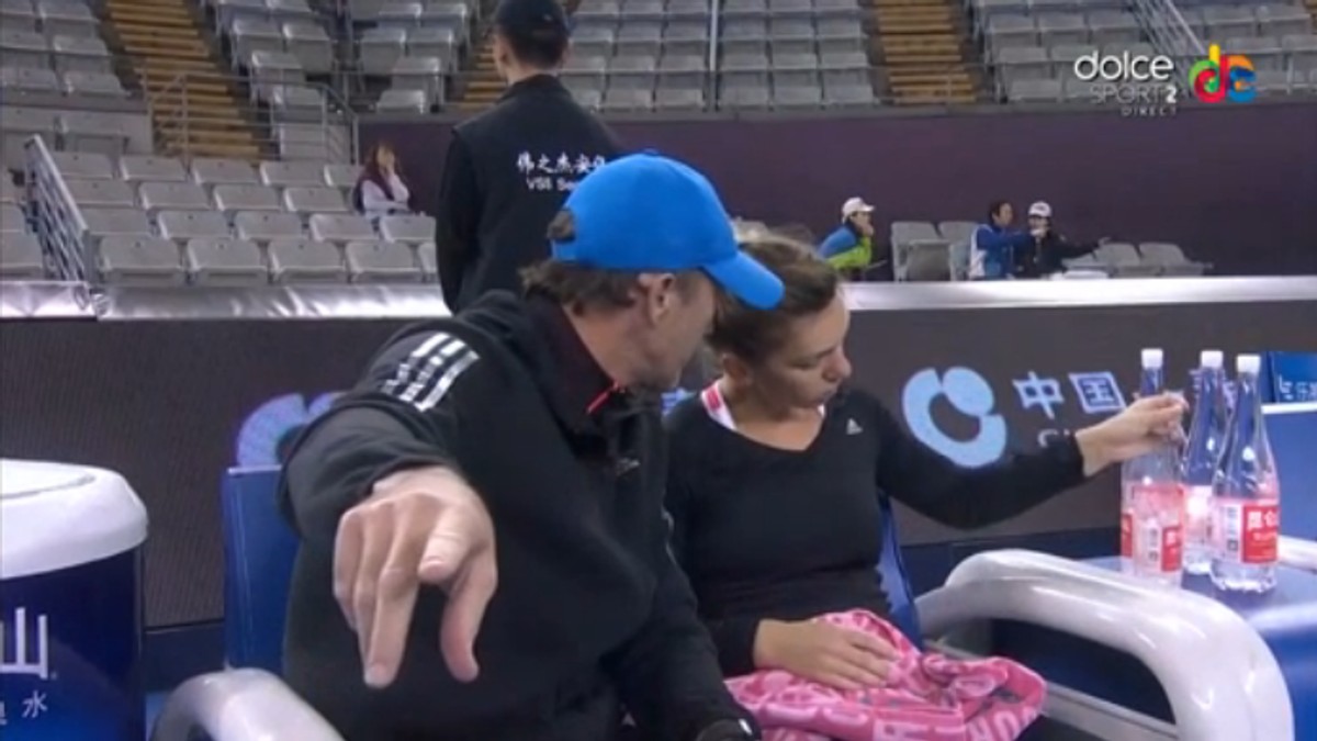 Darren Cahill a vorbit despre incidentul cu Simona Halep de la Miami: ”Gestul meu a ajutat-o!”