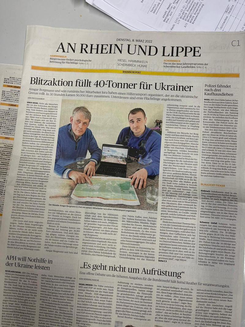 Articolul din Rheinische Post
