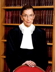 Joan Ruth Bader Ginsburg (1933 – 2020) American lawyer and jurist who served as an associate justice of the Supreme Court of the United States from 1993 until her death in 2020. She was nominated by President Bill Clinton.,Image: 879160022, License: Rights-managed, Restrictions: , Model Release: no