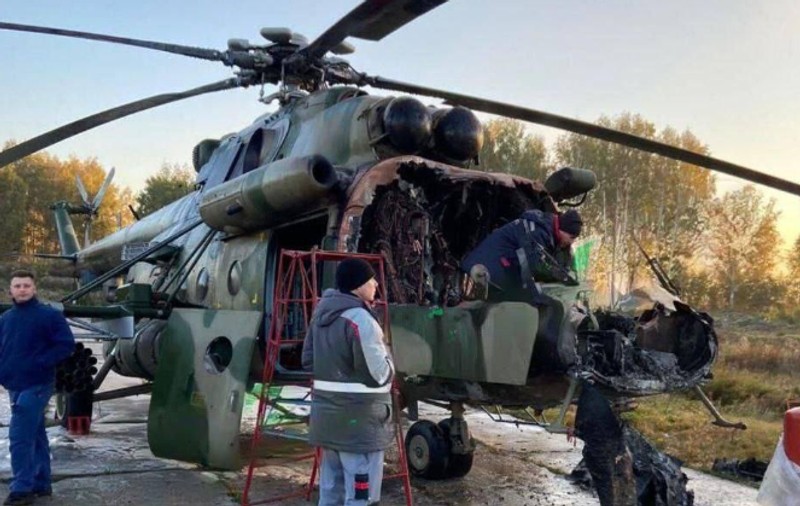 Adolescenți acuzați de „atac terorist”, după ce au incendiat un elicopter militar în Omsk, o misiune primită pe Telegram de la un ucrainean: „Ne-au promis 20.000 de dolari”