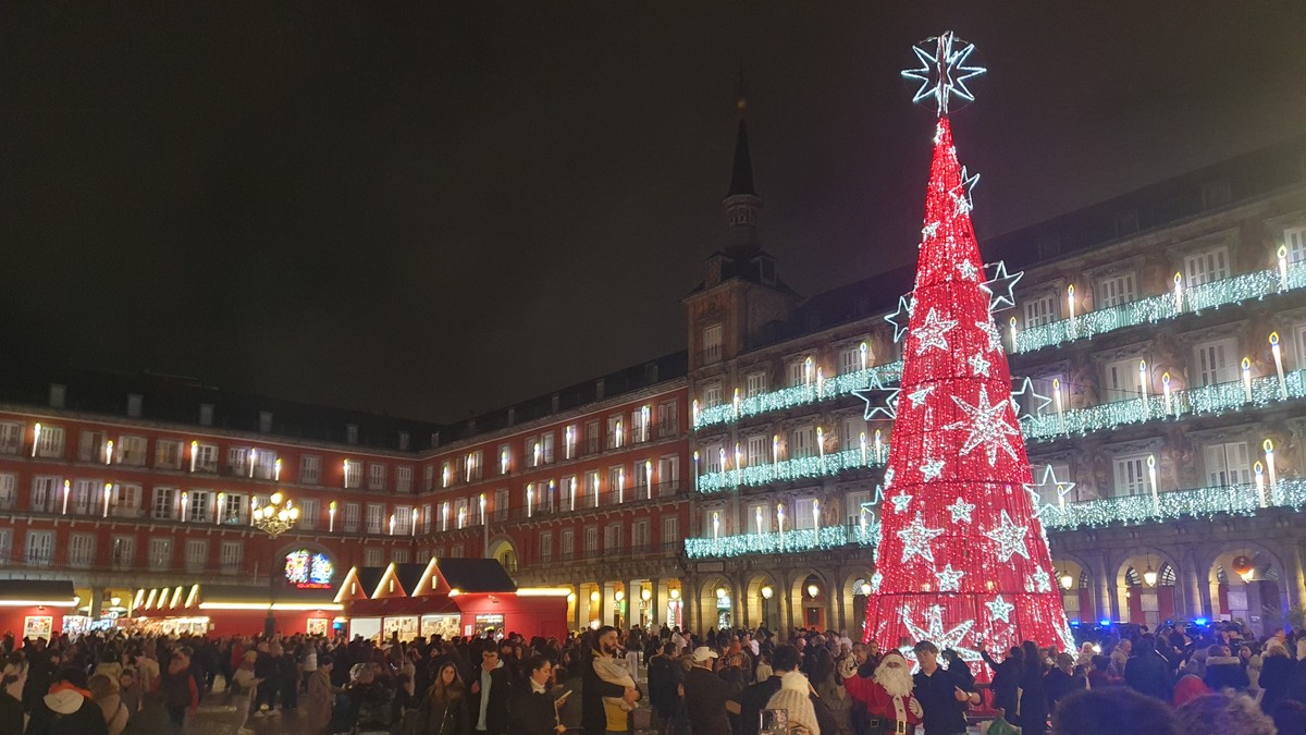 Târgul de Crăciun din Madrid