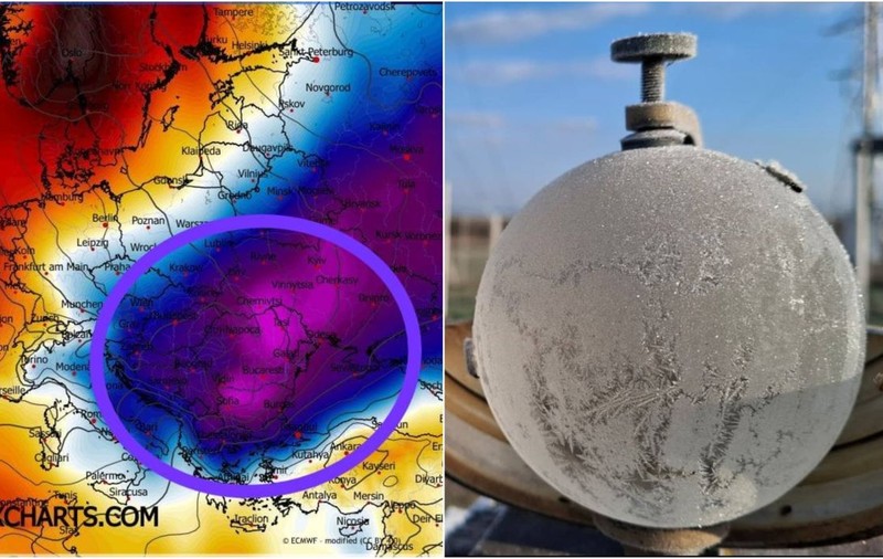 Cea mai rece zi de 1 mai din ultimii 35 de ani, în România. La Miercurea Ciuc au fost -8,1 grade Celsius