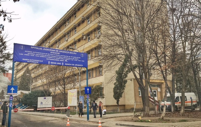 Spitalul Județean Bacău este aproape de depășirea capacității de internare a bolnavilor de COVID-19. 63 de paturi, ocupate