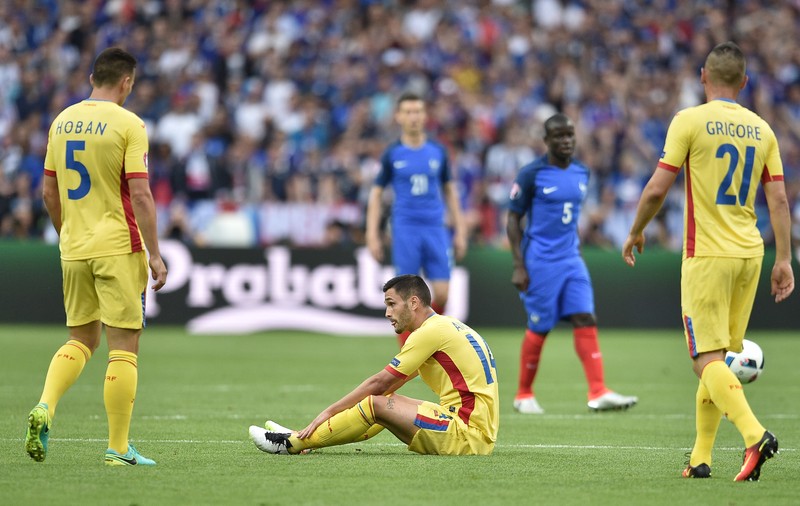 România - Franța 1-2. Florin Andone face apel la orgoliul colegilor: ”Suntem bărbați, să mergem înainte!”