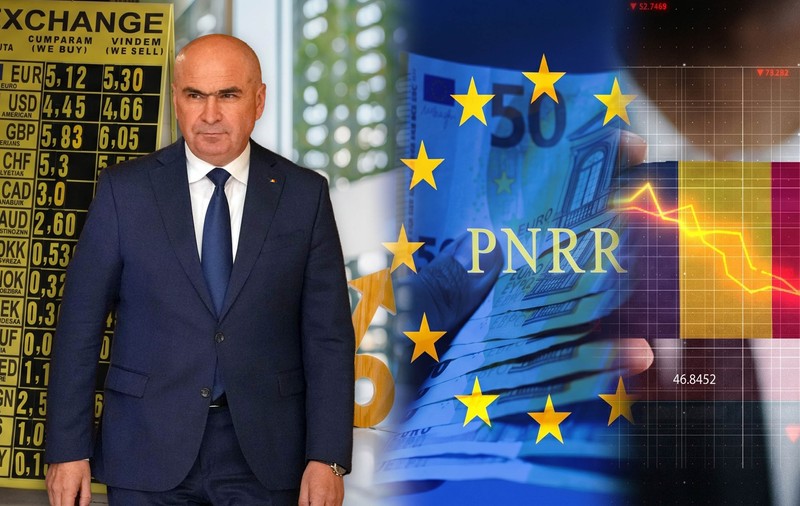 Riscurile economice la care se supune România în urma căderii guvernului Bolojan: scăderea leului, creșterea dobânzilor, pierderea banilor din PNRR, retrogradarea ratingului financiar