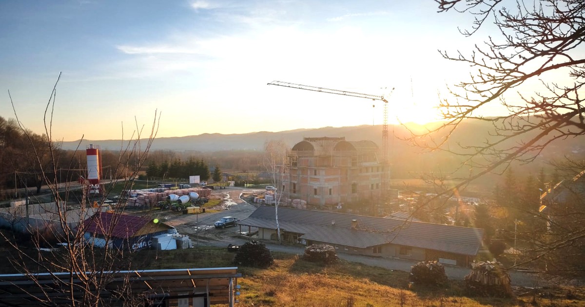 Santier manastire Vladesti. Foto arhiva personala Cosma Giosanu