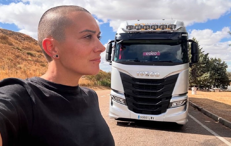 Cea mai cunoscută șoferiță de TIR din Spania a murit. Coco avea doar 41 de ani