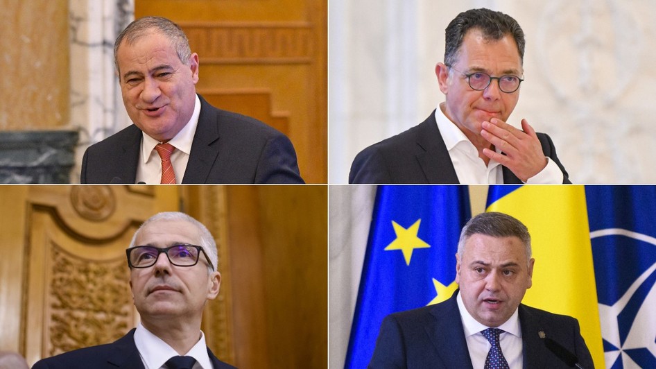 Marian Neacșu, Ștefan Radu Oprea, Radu Marinescu, Florin Ionuț Barbu. Sursa foto: Hepta