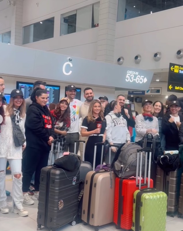 Concurenții au plecat la „Asia Express 2024”. Cum au fost surprinși pe aeroport și cât de greu i-a fost lui Nicolai Tand să se despartă de familie