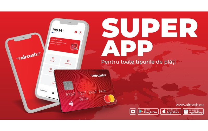 Aircash, liderul fintech european, își extinde activitatea pe piaţa din România 