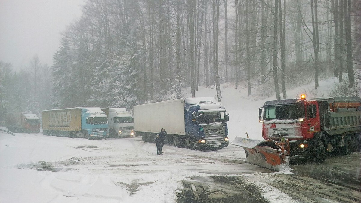 Trafic îngreunat pe DN1A, în județul Brașov