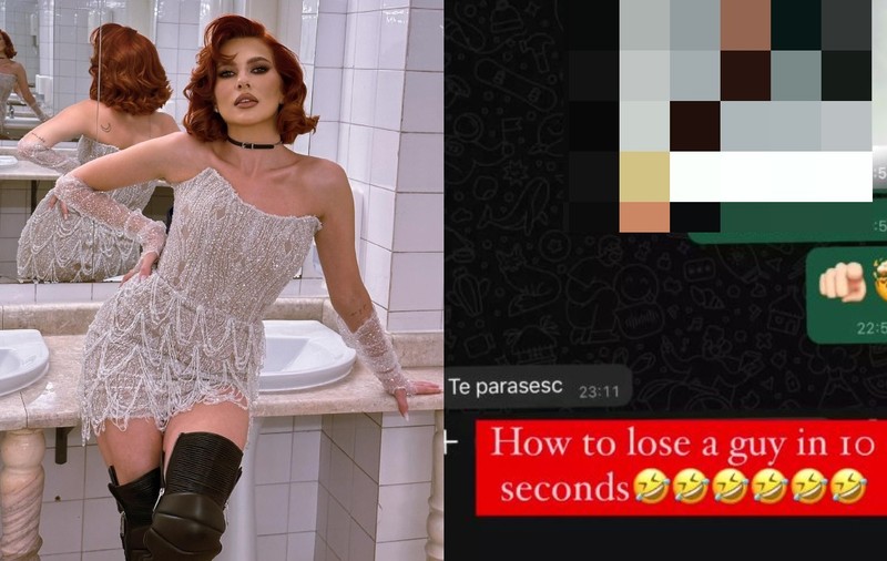 Lidia Buble a publicat mesajele cu iubitul ei, Horațiu Nicolau: „Te părăsesc”. Cum a reacționat artista