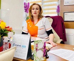 Managerul spitalului, Adina Turcu | Foto: ziarulsanatatea.ro