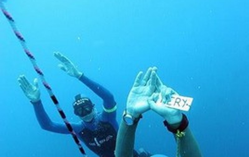 Foto | Cum să te simţi bine fără aer: lansare Freediving România