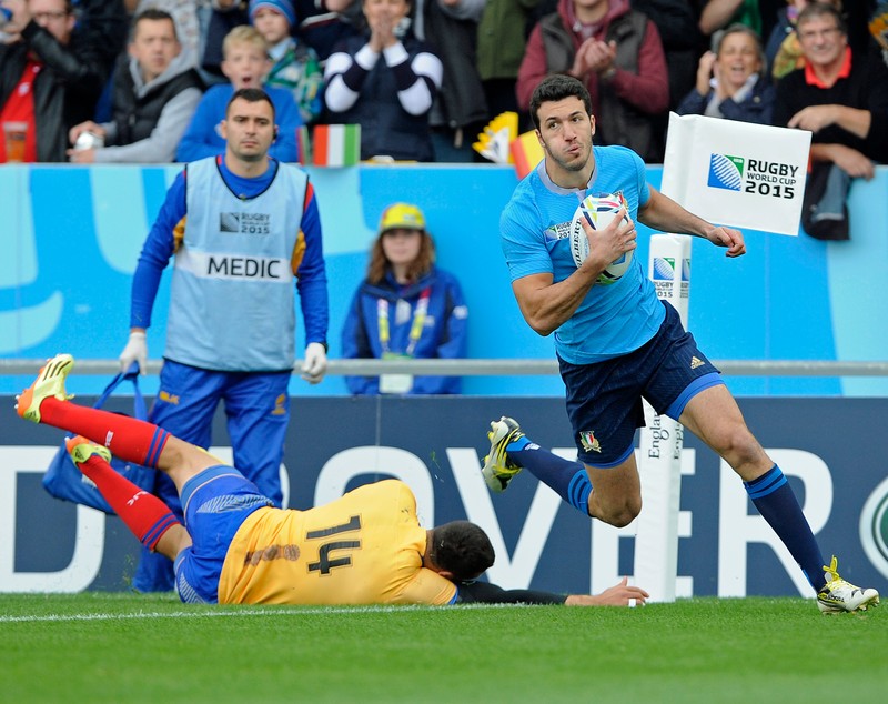CUPA MONDIALĂ DE RUGBY, ROMÂNIA - ITALIA 22-32. La Exeter, peninsularii i-au pus la pământ pe ”stejari”. Au marcat patru eseuri, tricolorii - doar trei, dintre care două când nu mai conta. Rămânem cei mai buni dintre cei slabi! / FOTO&VIDEO