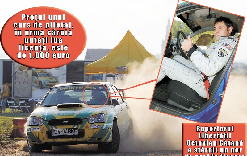 Am fost pilot de raliu