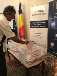Secția de vot de la Caracas, la alegerile de pe 26 mai