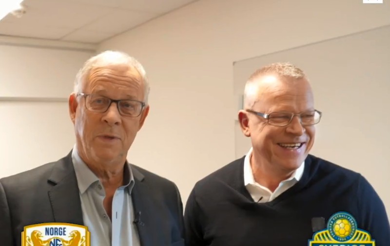 Alianță pe față între Suedia și Norvegia. Selecționerii Janne Andersson și Lars Lagerbäck au făcut blat 1-1 la FIFA 2019 | VIDEO