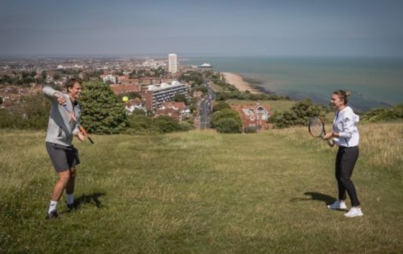La Eastbourne, Simona Halep a fost surprinsă într-o ipostază incredibilă / FOTO&VIDEO
