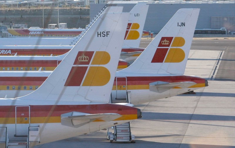 Atenţie români! Penrtru o zi, avionele Iberia nu se ridică de la sol 