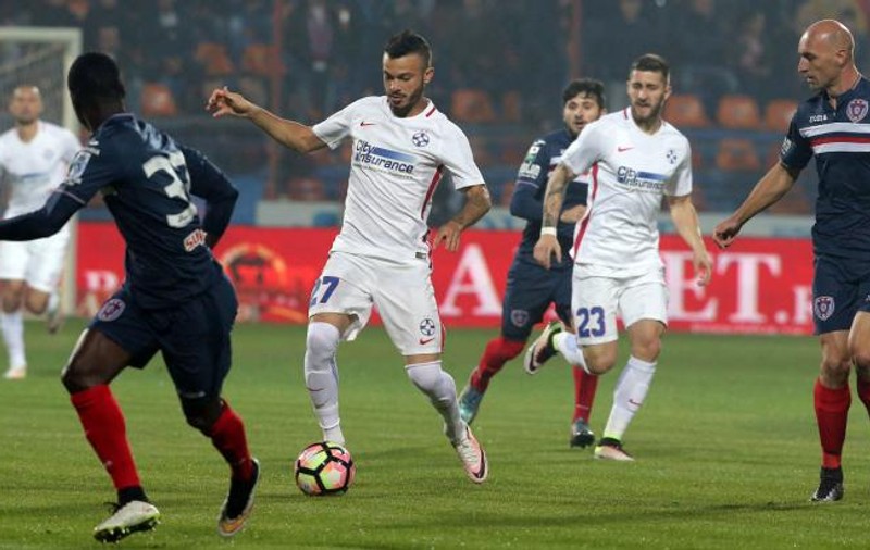 Liga 1, etapa 13. ASA Tîrgu Mureș - Steaua 1-1. Kuku-bau! Moke a egalat în minutul 90, când Steaua era în 10. Greșeli mari de arbitraj / LIVETEXT