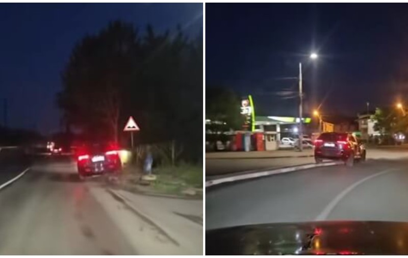 Un bărbat a condus mașina haotic prin Ploiești, apoi a abandonat-o și s-a făcut nevăzut. Polițiștii îl caută peste tot