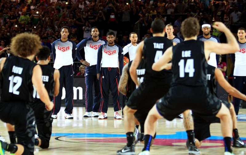 Baschetbaliştii americani, ULUIŢI de HAKA neozeelandezilor, înainte de meciul de la Campionatul Mondial! VIDEO 