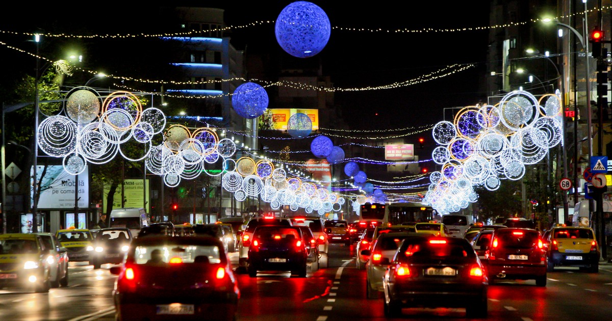 Când se aprind luminile de Crăciun în București 2017