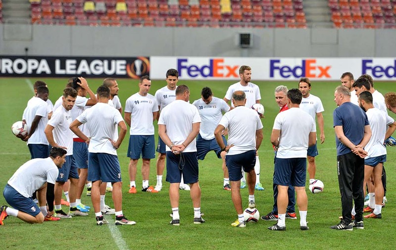 Astra - Gaz Metan 0-2. Şumudică nu şi-a menajat jucătorii: "Suntem jalnici, am jucat execrabil"