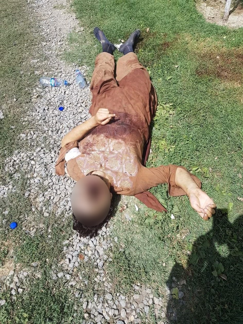 Unul dintre talibanii care au luat parte la asaltul asupra Cartierului Verde din Kabul