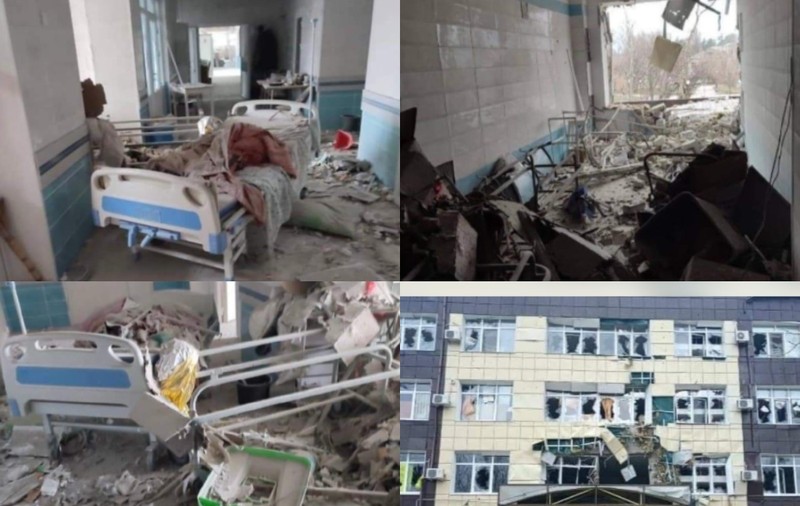 „Bombardează intenționat spitalele”. Nicio unitate medicală nu a rămas în picioare în regiunea Luhansk, anunță autoritățile locale