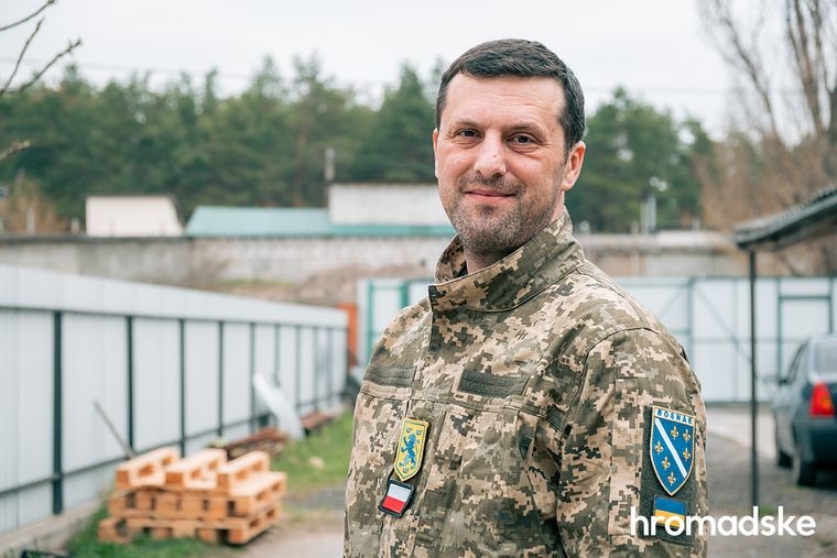 Senad, voluntar bosniac în Legiunea Internațională
