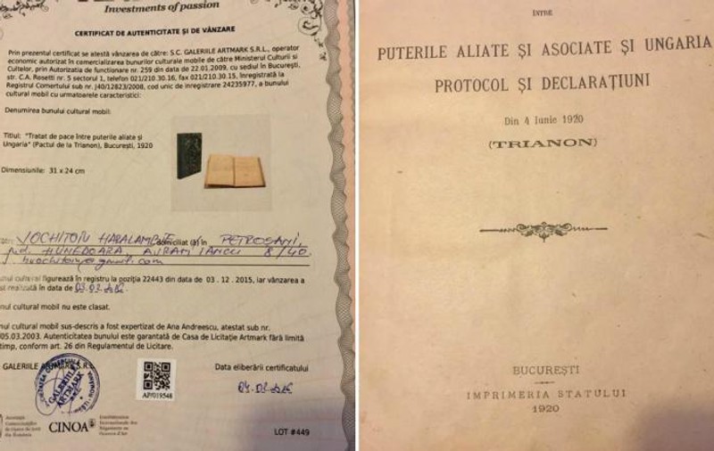 100 de ani de la semnarea Tratatului de la Trianon. Cu ocazia centenarului, Patriarhia va ține o slujbă specială