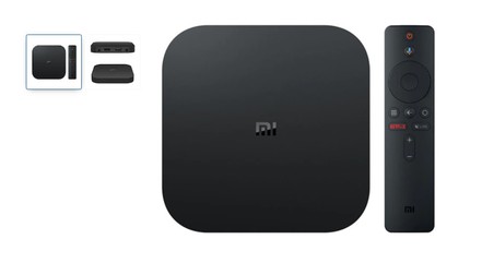 Mediaplayer Xiaomi MI TV Box S, 4K, Control Voce, Negru