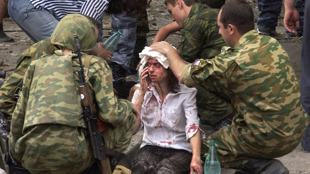 Victimă a luării de ostatici de la Beslan