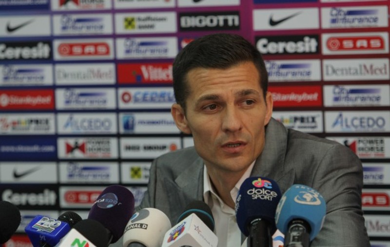 STEAUA - CRAIOVA 3-1 / Costel Gâlcă: "A fost greu fără suporteri"