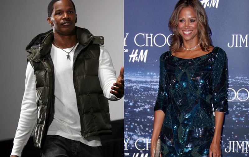 Video / Jamie Foxx se iubeşte cu o vedetă Playboy