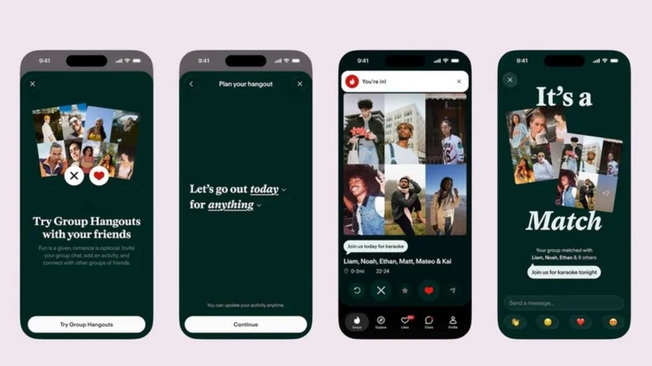 Tinder a lansat o nouă funcție prin care grupuri de prieteni se pot întâlni pentru socializare.