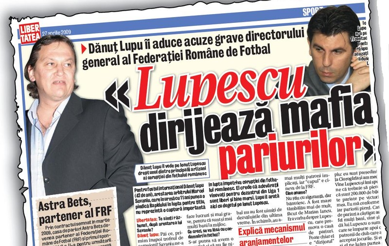 Lupescu îl desfiinţează pe Lupu: «Cine strigă hoţii? Un complice la furt»