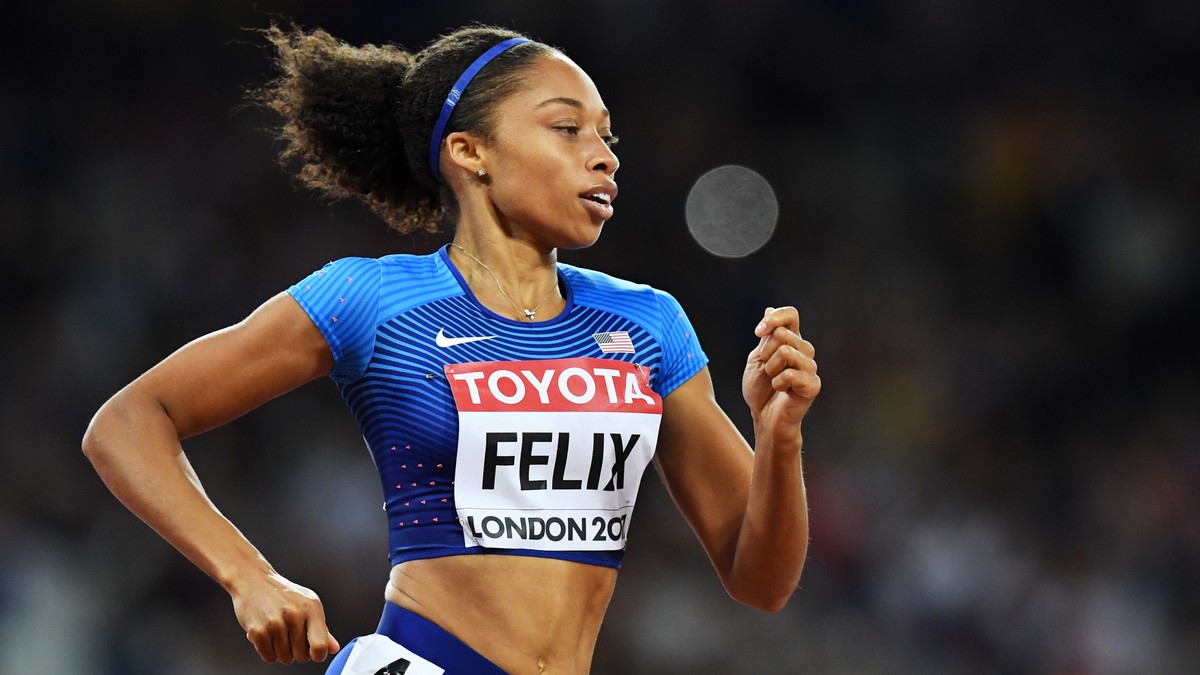 Atleta americană Allyson Felix, campioană la 4x400 m, a câștigat a 16-a sa medalie mondială