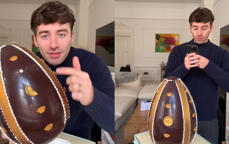 Un influencer a luat un ou de Paște de 860 de euro de la Harrods, dar tot ce a spus când l-a gustat a stârnit un val de critici: „Este chiria pe o lună”