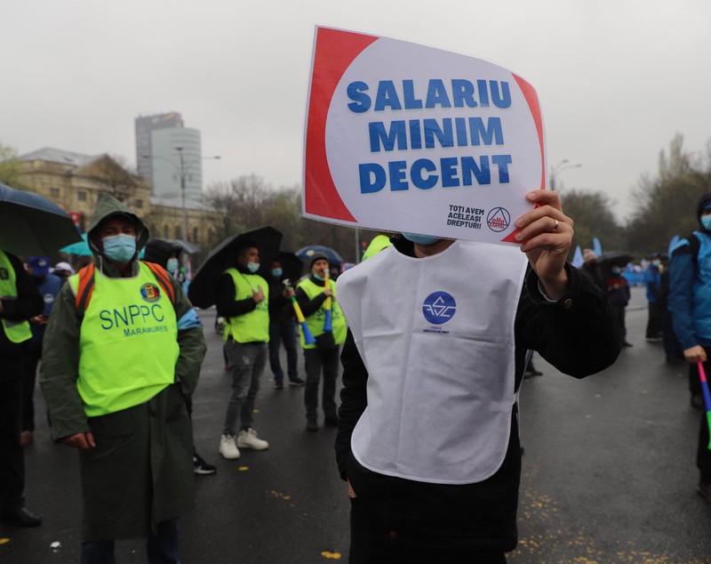Noi proteste sindicale în fața Guvernului. Care sunt revendicările