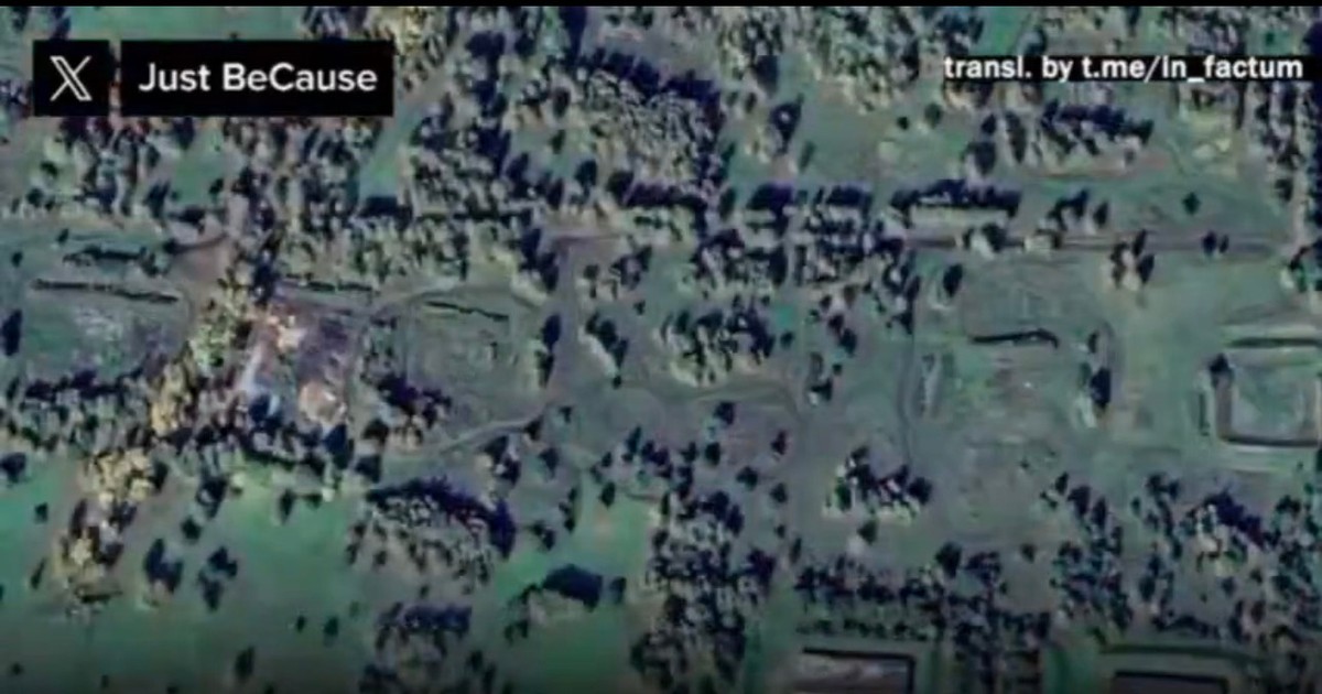 Fotografii din satelit cu depozitele rusești de obuze Sursă: X/ Just BeCause