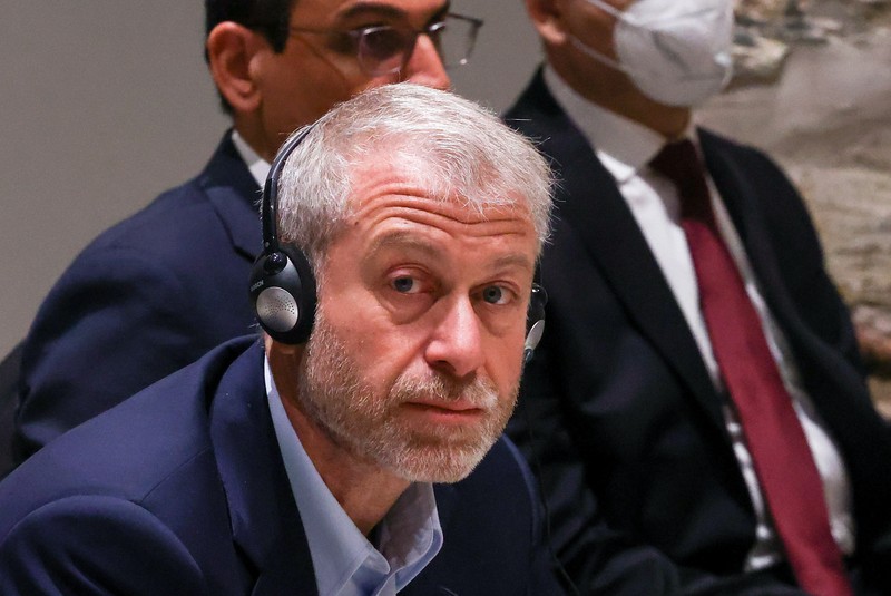 Roman Abramovici, la negocierile din Turcia dintre Rusia și Ucraina, după ce au apărut informații că a fost otrăvit. Foto: Profimedia