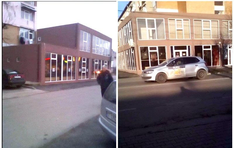 Femeia care l-a reclamat pe patronul de garsonieră-restaurant din Balș s-a trezit cu ușa vandalizată!