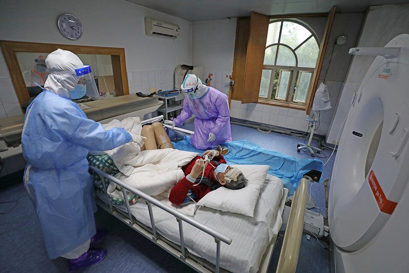 Spital din Wuhan, provincia Hubei, China / EPA